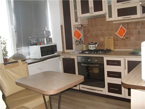 Дизайнерские решения для малой кухни