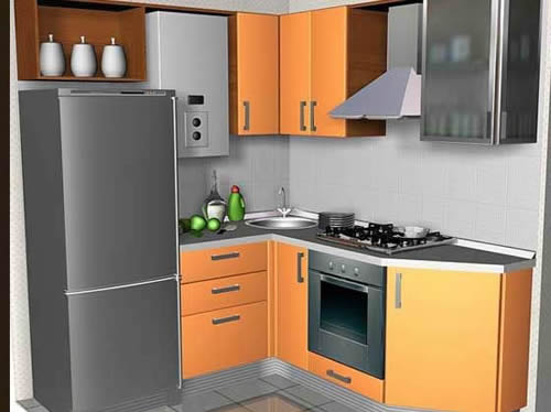 Современный ремонт на кухне в хрущевке