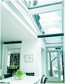 прозрачная крыша из стекла