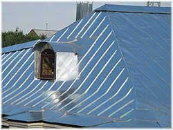 кровля из оцинкованной стали