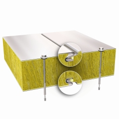 крепление сэндвич панели