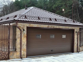 чем крыть крышу гаража