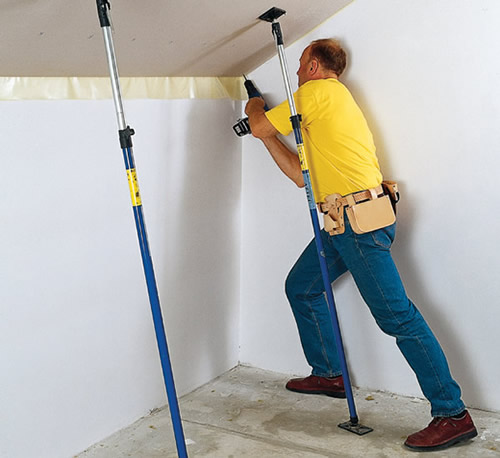 Делаем крепление листов гипсокартона