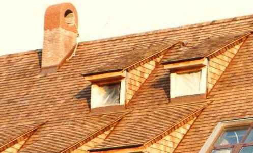 Деревянная крыша