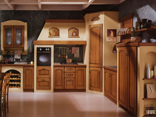 Деревянная кухня