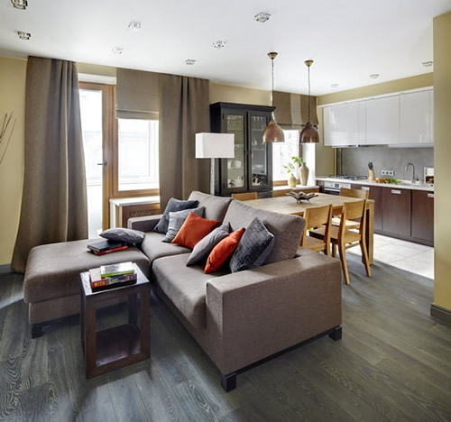 дизайн однокомнатной квартиры