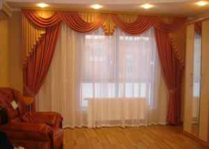 Дизайн штор для гостиной