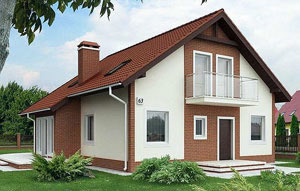 Двускатная крыша