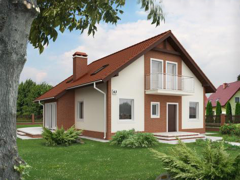 Двускатная крыша