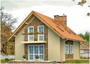 кровля двускатная классическая