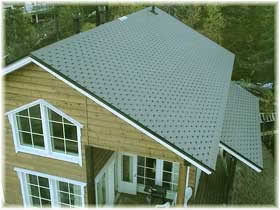 классическая двускатная крыша