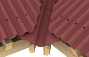 крепление ендов под металлочерепицу