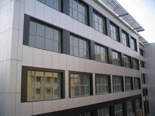 Керамогранит в облицовке фасада