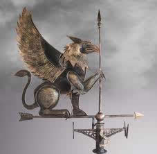 флюгер в виде грифона