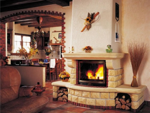 Фото с применением декоративного камня