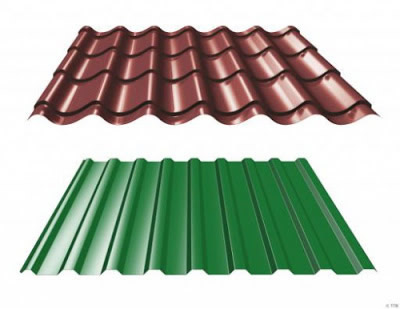 Гладкая поверхность профнастила задерживает снег