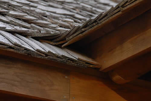 гонтовая кровля