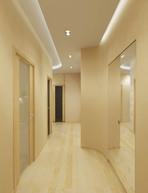 Коридор в светлой гамме