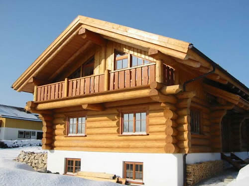 Коттедж из калиброванного бревна