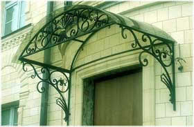 козырек из поликарбоната