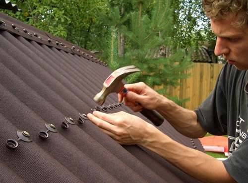 Крепление ондулина