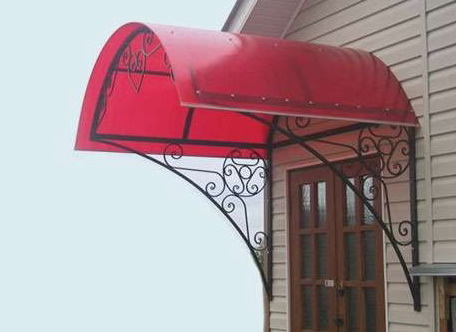 Крыша из поликарбоната