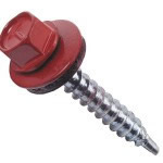 саморез кровельный окрашенный