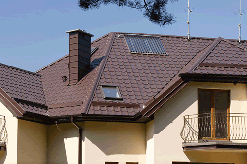 Кровля из металлочерепицы