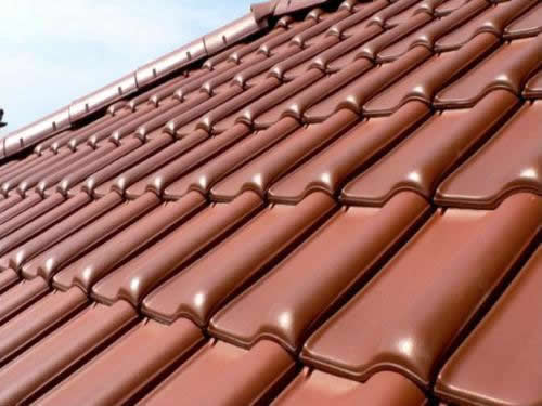 Кровля из натуральной черепицы