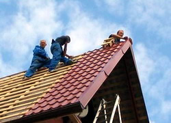 Кровля из металлочерепицы