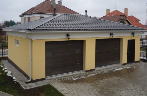 ремонт крыши гаража