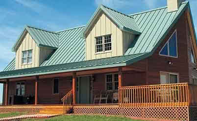 Крыша из железа