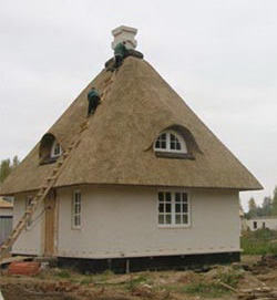 Крыша из тростника