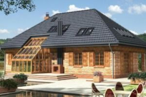 крыша четырехскатная вальмовая