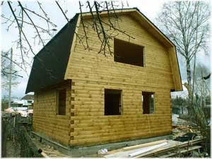 ломаная мансардная крыша