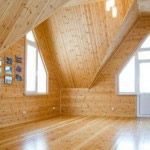 Мансардное помещение, оформленное в одном ключе