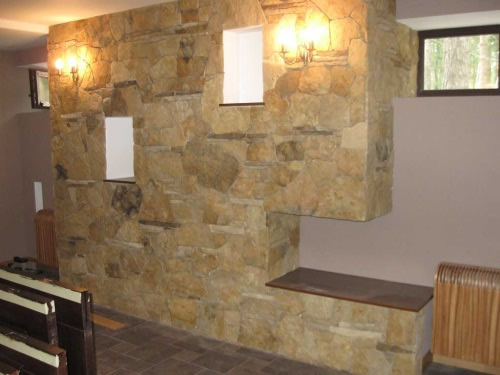 Материал в интерьере