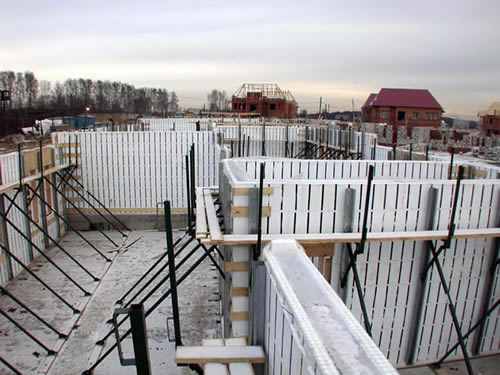 Многоэтажный дом из несъемной опалубки