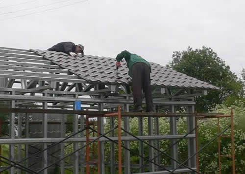 Монтаж черепицы мера систем