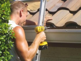 монтаж керамической черепицы