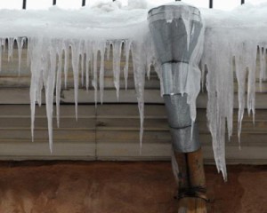 проблема сосулек и наледи на крыше