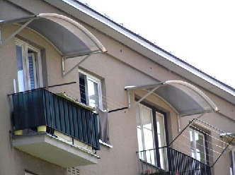 легкие навесы из поликарбоната