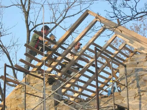 Устройство обрешетки