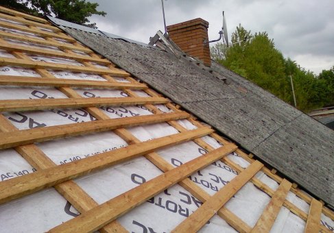 Обрешетка крыши под шифер