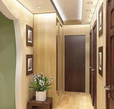 Оформление маленькой прихожей