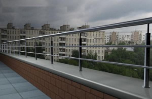 ограждение эксплуатируемой кровли