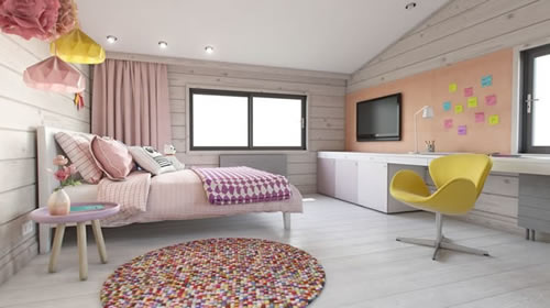 Отделка деревом коттеджа