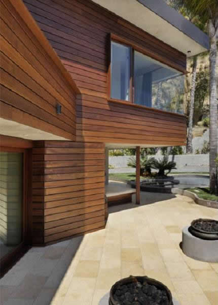 Отделка фасадной доской