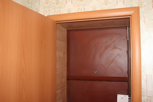 Деревянный откос