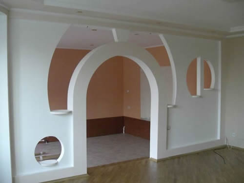 Перегородка, готовая к финишной отделке